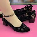 Bronwen | Cutout Heel Sandals