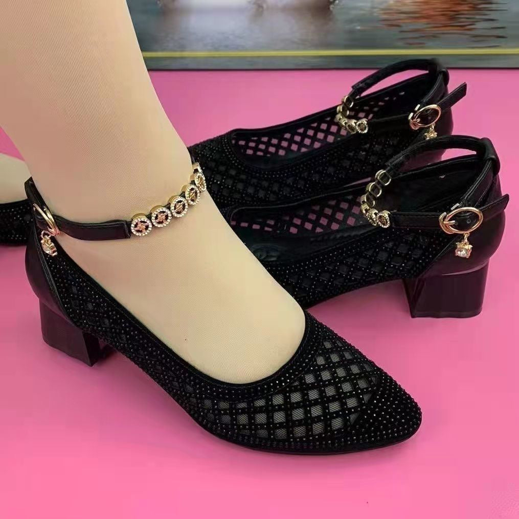 Bronwen | Cutout Heel Sandals